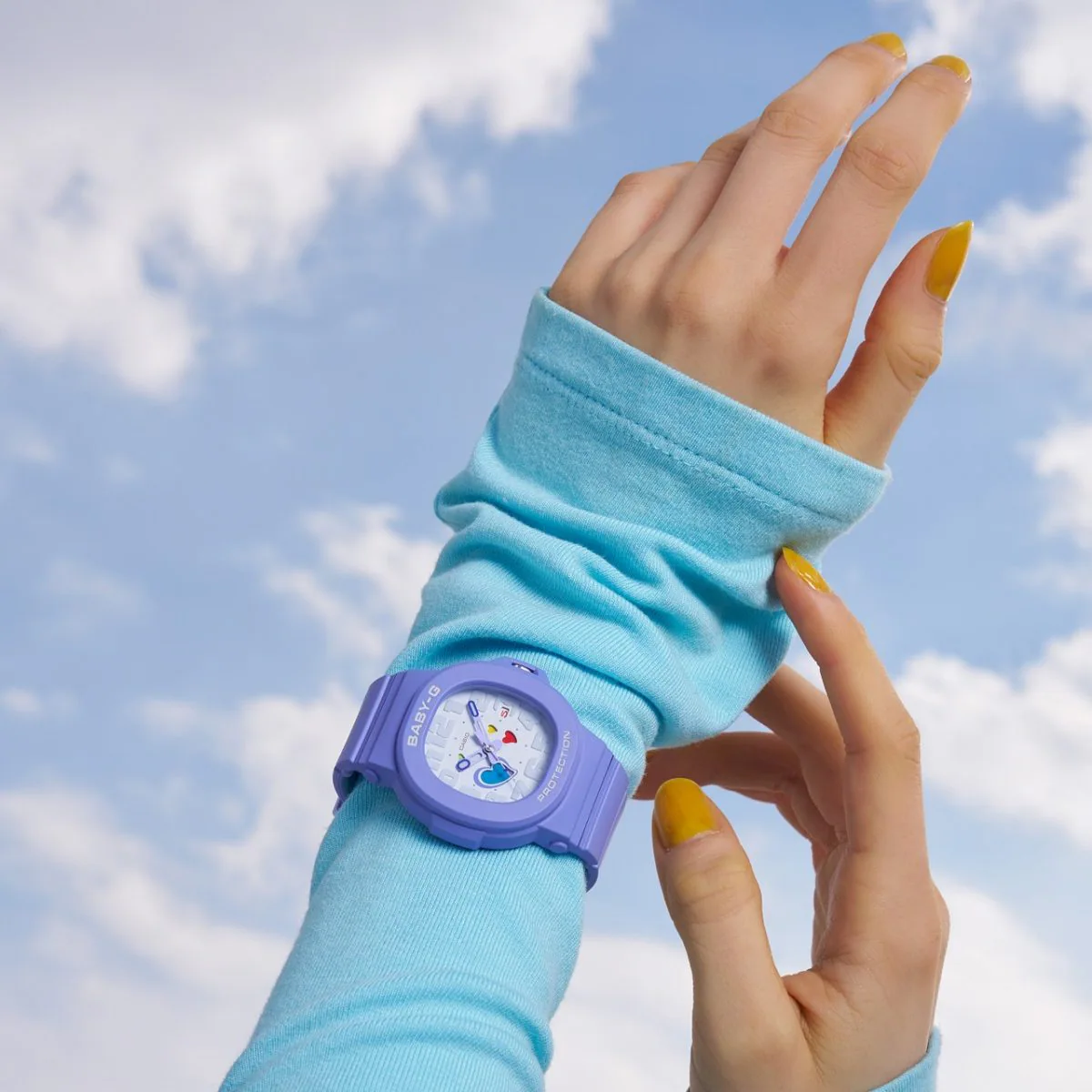 นาฬิกา Casio BABY-G PLAYFUL HEARTS SERIES รุ่น BGA-10-6A ของแท้ รับประกัน1ปี