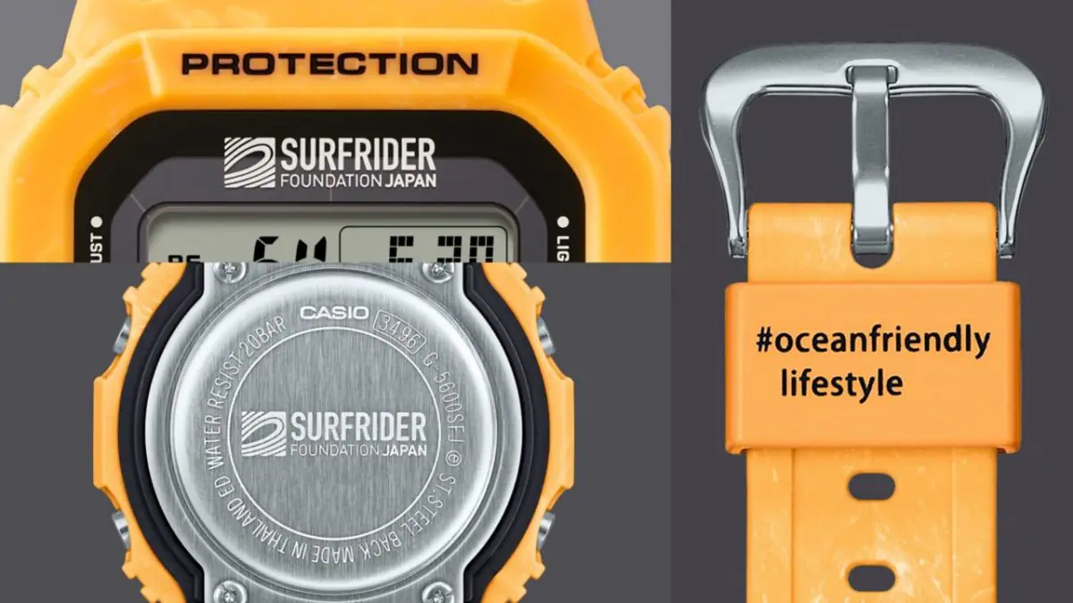 นาฬิกา คาสิโอ Casio G-Shock Limited SURFRIDER FOUNDATION JAPAN model รุ่น G-5600SFJ-9 ของแท้ รับประกัน1ปี
