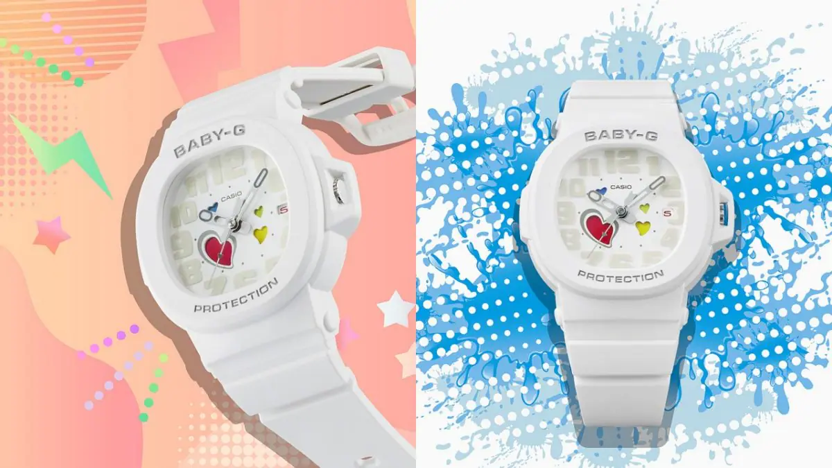 นาฬิกา Casio BABY-G PLAYFUL HEARTS SERIES รุ่น BGA-10-6A ของแท้ รับประกัน1ปี