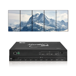 4K60Hz HDMI Video Wall Controller PIP Multi-screen Processor 1x5 1x7 1x9 4x1 3x1