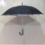 ร่มพระสีดำ ตอนเดียว 24 นิ้ว ผ้า UV โครงโลหะ ออโต้เปิด ปลอกPVC
