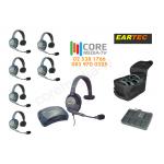 Eartec UltraLITE 7-Person HUB Intercom System Single Headset
