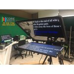 240PG KIT 24 inch Professional Studio Teleprompter ตัวช่วยในการถ่ายทำ สำหรับคนชอบลืมสคริป