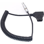 D-Tap to Straight 2-Pin Coiled Power Cable