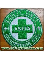 ตัวอย่างงานปักโลโก้ คณะกรรมการ คปอ.