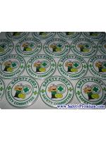 ตัวอย่างเข็มกลัด Safety Committee 58mm