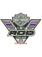ตัวอย่างอาร์ม Harley Davidson Cycles THAILAND