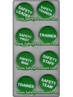 รวมๆเข็มกลัด Safety Team, เข็มกลัด Safety Staff, เข็มกลัดSafety Man, เข็มกลัดSafety First, เข็มกลัดSafety Trainer, เข็มกลัดTrainee, เข็มกลัดTrainer