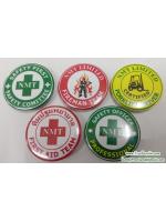 ตัวอย่างเข็มกลัดรวมๆ ตามสั่ง