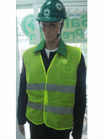 เสื้อสะท้อนแสง สีเขียว [ Safety Vest - Green ]