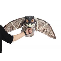 หุ่นนกฮูกยักษ์ทนแดดทนฝน สำหรับไล่นก