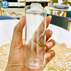 c005 100ml. ขวดแก้วใส สีใส