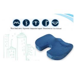 เบาะรองนั่ง เพื่อสุขภาพ สีน้ำเงิน