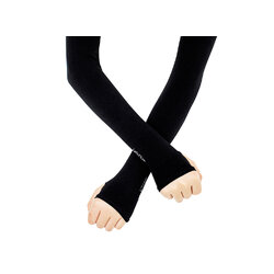 ปลอกแขนจักรยาน ปลอกแขนกันแดด สีดำ (แบบเดิม)