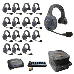Eartec EVADE EVX16S-CM Light Industrial Full Duplex Wireless Intercom 16 USER แบบหูเดี่ยว