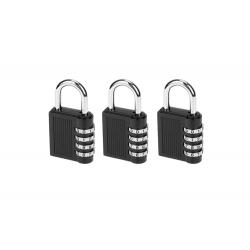 กุญแจล็อครหัส 4 หลัก (EMIUP Lock) หนา 6mm (x3ชิ้น)