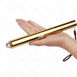 Super Blue Laser แท่งยาว (5W) สีทอง classic