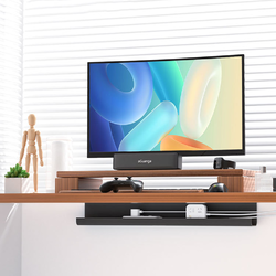 ที่เก็บรางปลั๊กใต้โต๊ะคอม