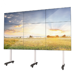 Mobile video wall mounting 3x3 ขาตั้งวีดีโอวอลล์ ขนาด 32-65 นิ้ว