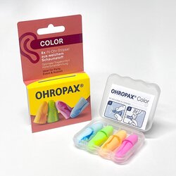 EAR PLUG ohropax color 4 pairs