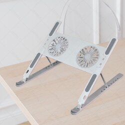 ที่วาง Notebook ขาตั้ง Aluminium มีพัดลมในตัว