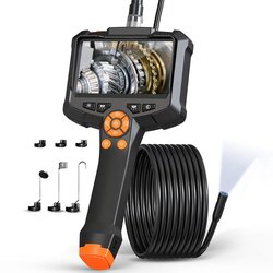 กล้องงู HD ด้ามจับพร้อมจอ 4.3 นิ้ว 8.5 มิลลิเมตร / ยาว 10 เมตร รุ่น SN08 (บันทึกภาพไม่ได้)