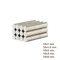 แม่เหล็กแรงสูง (แบบกลม) ขนาด 10 mm.