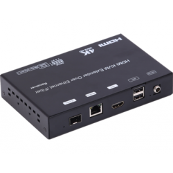 4K HDMI+USB KVM Extender over IP/Fiber KIT