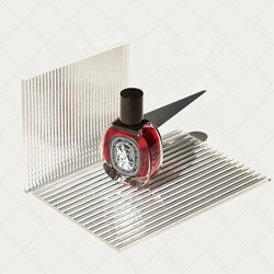 แท่นวางสินค้า แผ่นอะคริลิค ลอนลูกฟูก มีหลายขนาดให้เลือก