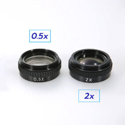 เลนส์ขยาย เลนส์ใกล้วัตถุ สำหรับกล้องจุลทรรศน์ C-Mount Lens 42 mm