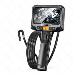 กล้องงู มีจอ 2เลนส์ บังคับกล้องได้ 360 องศา 8.5 มิลิเมตร ยาว 1เมตร รุ่น SN-05