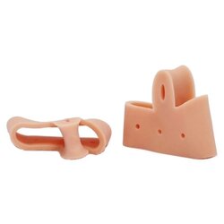 ซิลิโคนถนอมนิ้วเท้า แก้อาการนิ้วเท้าโก่ง ( x 3 คู่)