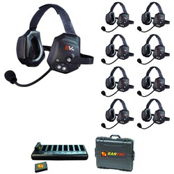 EARTEC Evade XTreme EVxT9 Wireless Intercom System 2.4 Ghz.