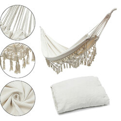 เปลญวนขาวลายลูกไม้