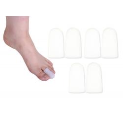 ปลอกซิลิโคนสวมนิ้วเท้าปลายปิด(ยกเว้นนิ้วโป้ง) (x3คู่)