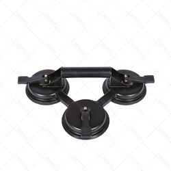 glass sucker ยางดูดกระจก ที่จับกระเบื้อง 3 ตา สีดำ (MAX 150KG)