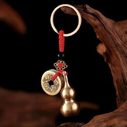 พวงกุญแจน้ำเต้ามงคลดูดทรัพย์