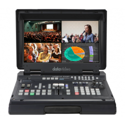 Datavideo HS-1600T 4-Channel HD/SD HDBaseT Portable Video Streaming Studio