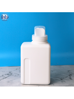 gal22 600ml. ขวดน้ำยาซักผ้า สีขาวฝาใส