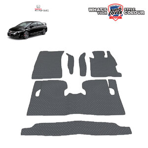 พรมปูพื้นรถยนต์ พรมกระดุม รถ HONDA CIVIC (FD) ปี 2006-2012 ชุดภายในห้องโดยสาร จำนวน 6 ชิ้น