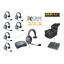 Eartec UltraLITE 7-Person HUB Intercom System Single Headset