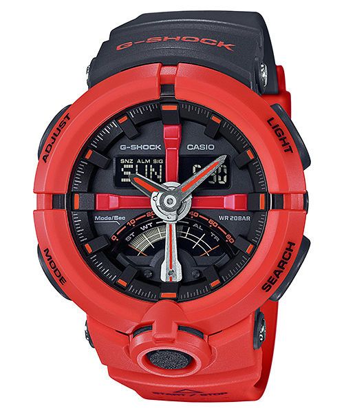 นาฬิกา Casio G-Shock GA-500P Punching pattern series รุ่น GA-500P-4A ของแท้ รับประกัน1ปี