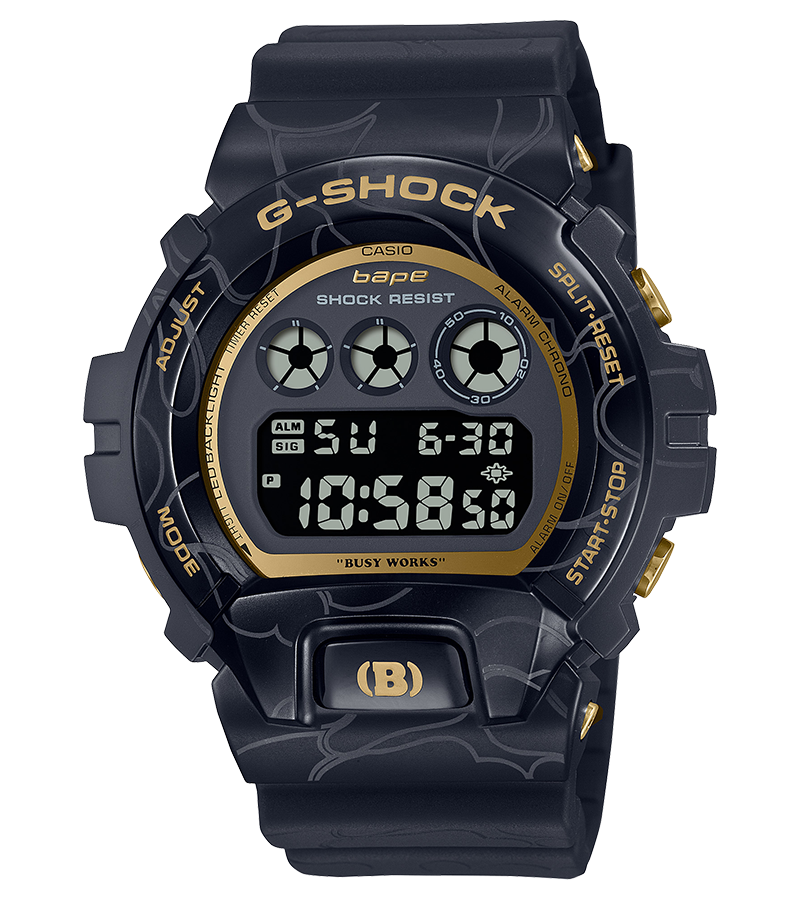 นาฬิกา Casio G-SHOCK x BAPE 30TH ANNIVERSARY EXCLUSIVE MODEL รุ่น GM-6900BAPE-1 ของแท้ รับประกัน1ปี