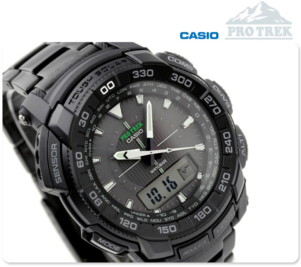 นาฬิกา คาสิโอ Casio PRO TREK ANALOG INDICATOR รุ่น PRG-550BD-1D