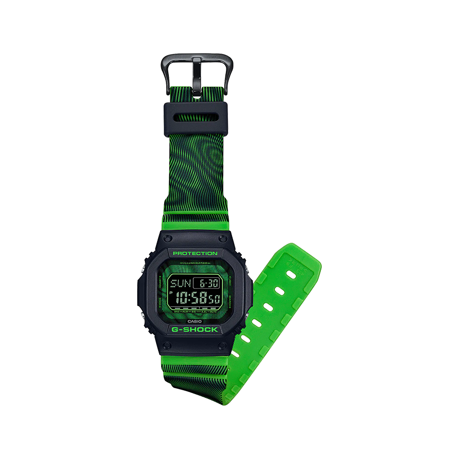 นาฬิกา Casio G-Shock Special color Time Distortion Series รุ่น DW-D5600TD-3 ของแท้ รับประกัน1ปี