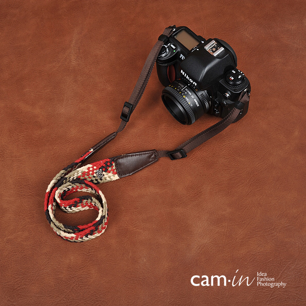 สายคล้องกล้องแฟชั่น วินเทจสก๊อต cam-in Vintage Scott