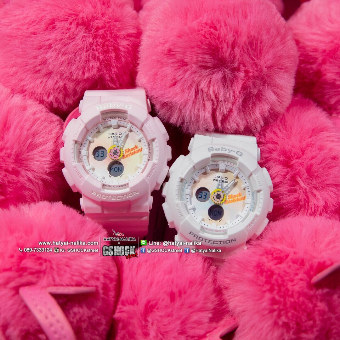 นาฬิกา Casio Baby-G Special Color BA-120T Tie-Dye Pattern series รุ่น BA-120T-7A ของแท้ รับประกัน1ปี