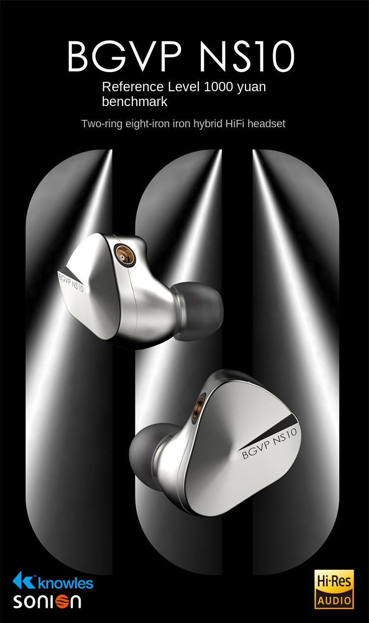 ขาย BGVP NS10 สุดยอดหูฟัง 10 ไดร์เวอร์ 8BA+2DD เสปคอลัง กระแสแรงแห่งปี ประกันศูนย์ไทย