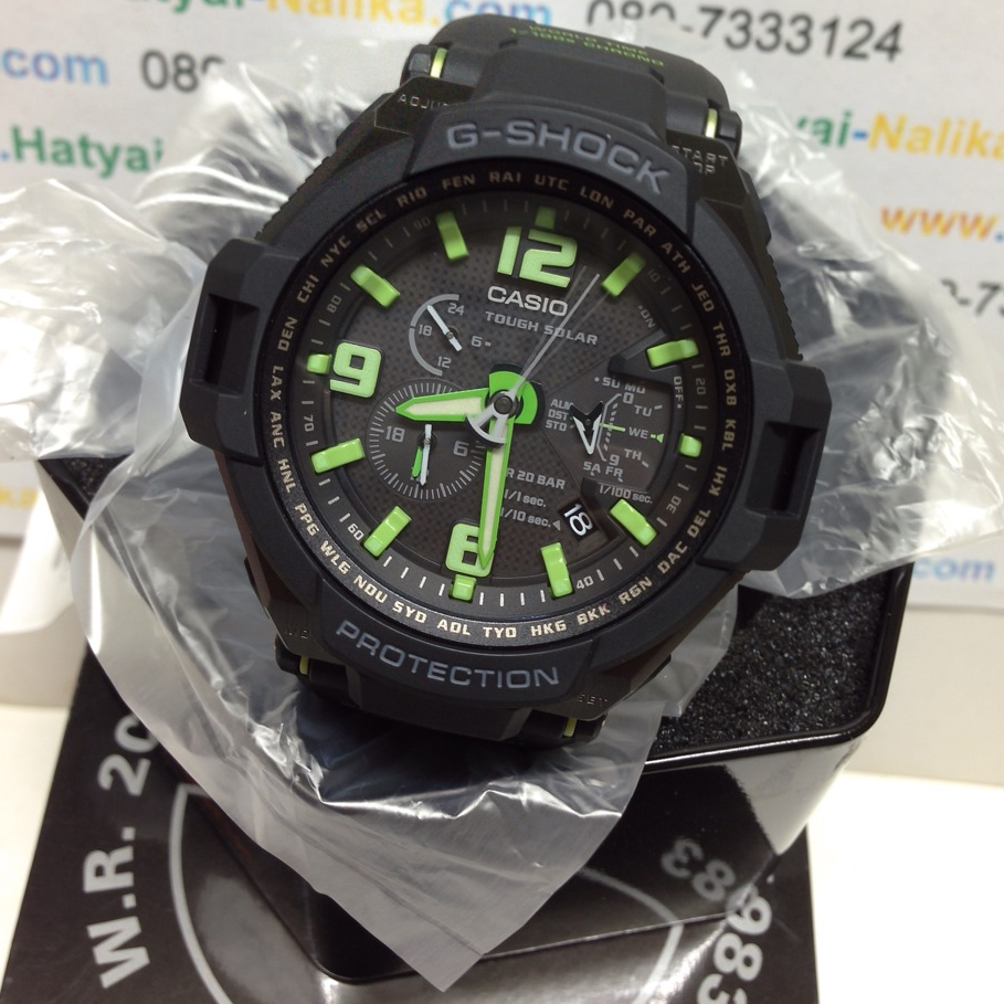 นาฬิกา คาสิโอ Casio G-Shock GRAVITY DEFIER รุ่น G-1400-1A3 ของแท้ รับประกัน1ปี