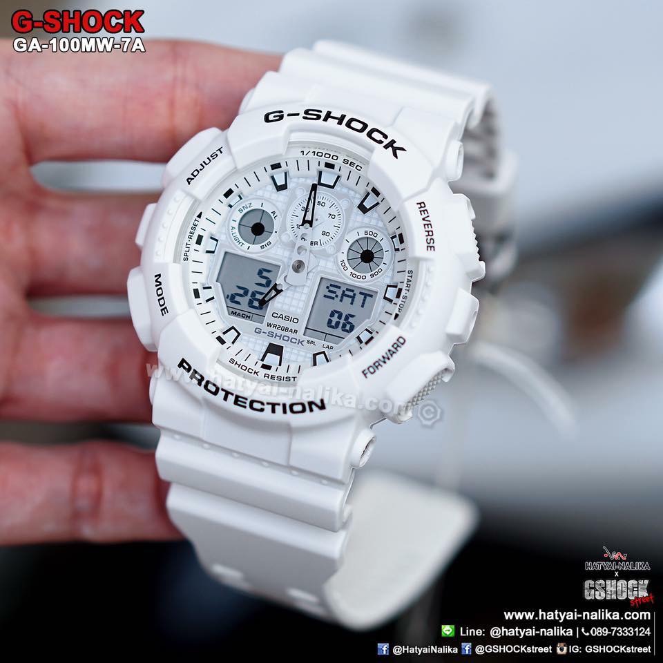 นาฬิกา Casio G-Shock Special Color รุ่น GA-100MW-7A ของแท้ รับประกัน1ปี